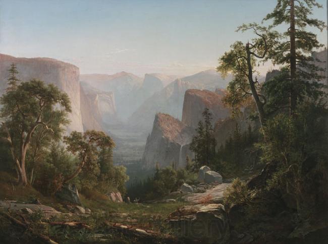 Thomas Hill View of the Yosemite Valley Spain oil painting art